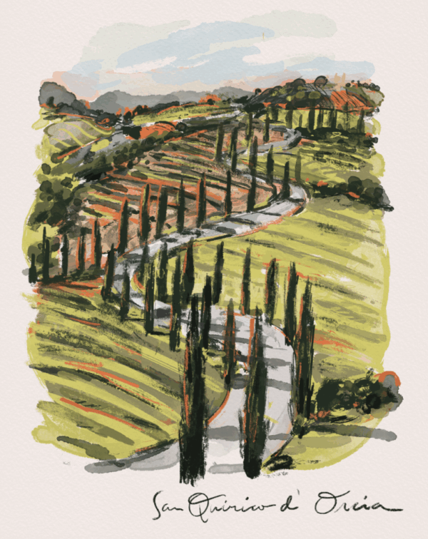 Tuscany, Italia (8" x 11" Print)